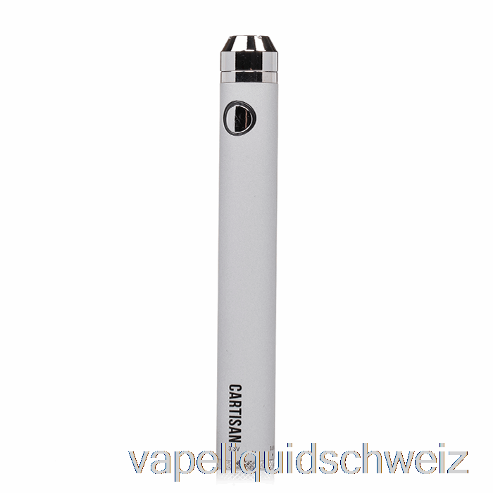 Cartisan Ego Spinner Twist 1300 510 Batterie Silber Vape Ohne Nikotin